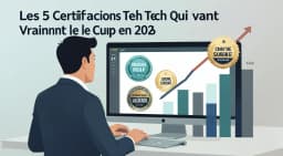 Image de l'article: Les 5 Certifications Tech Qui Valent Vraiment le Coup en 2026