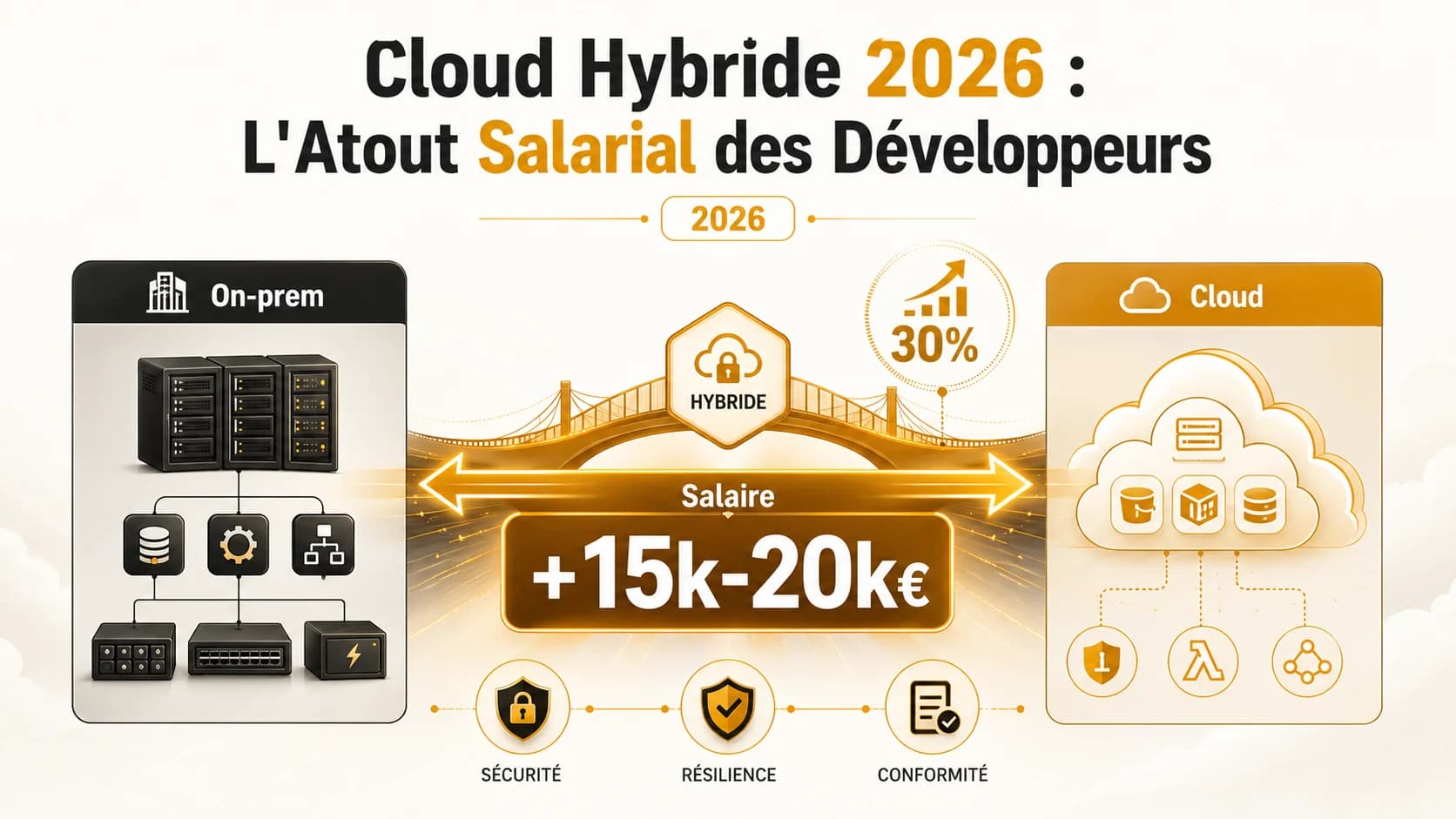 Cloud Hybride 2026 : L''Atout Salarial des Développeurs