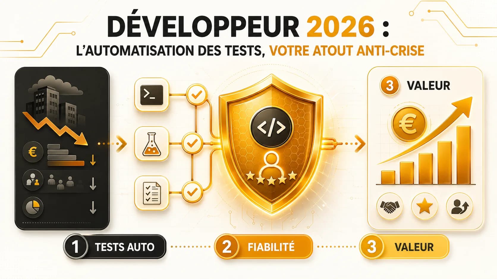 Développeur 2026 : L''automatisation des tests, votre atout anti-crise