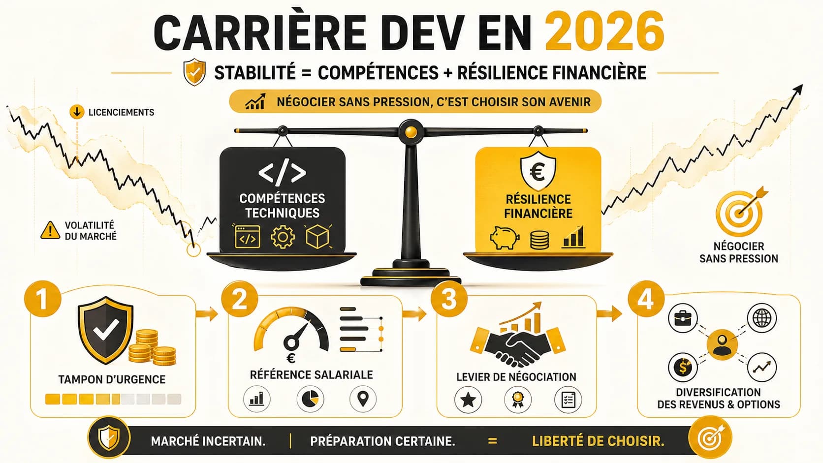 Développeur en 2026 : Pourquoi la 'Résilience Financière' est devenue aussi importante que tes compétences techniques