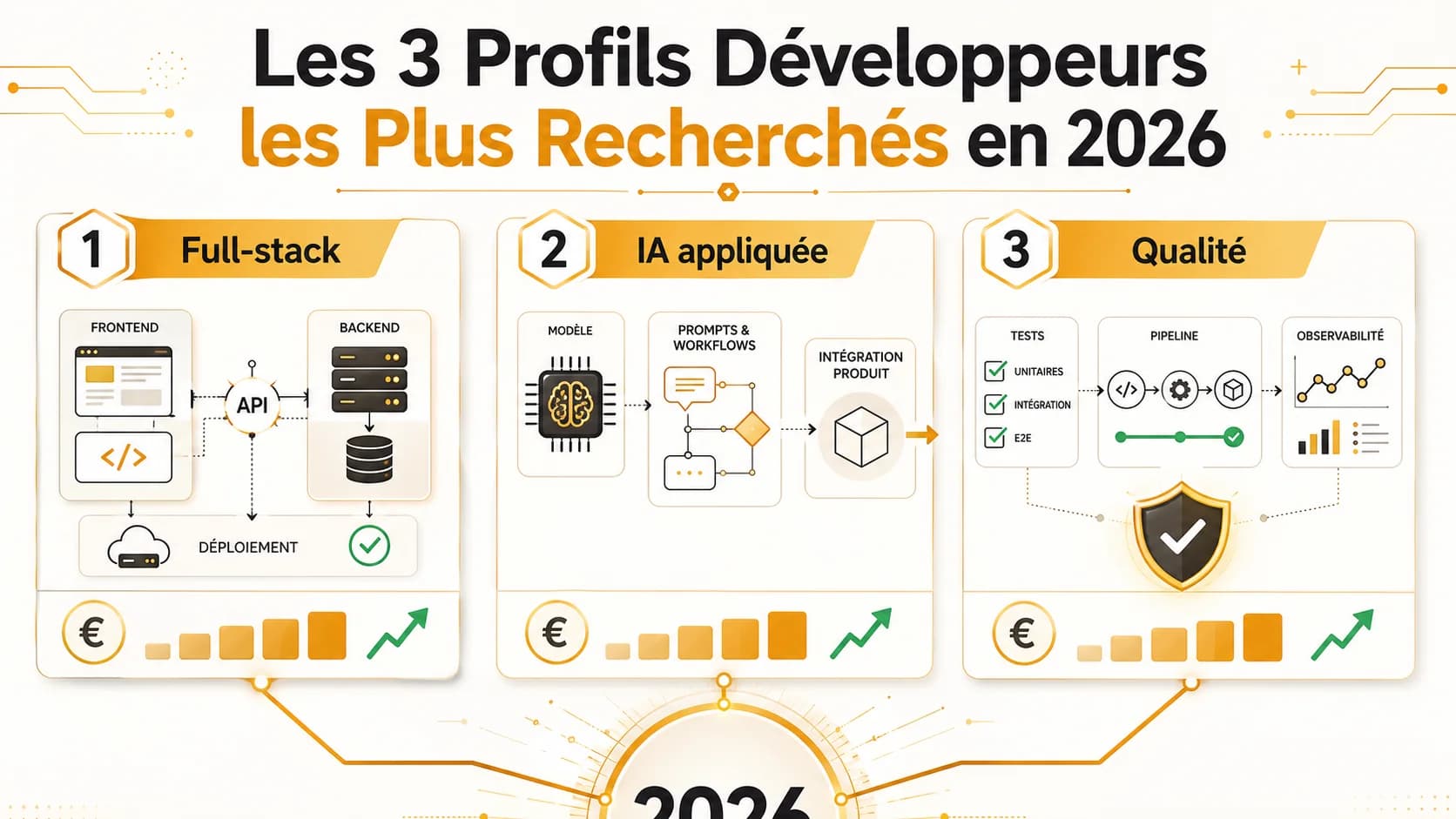 Les 3 Profils Développeurs les Plus Recherchés en 2026 (et Comment en Devenir Un)