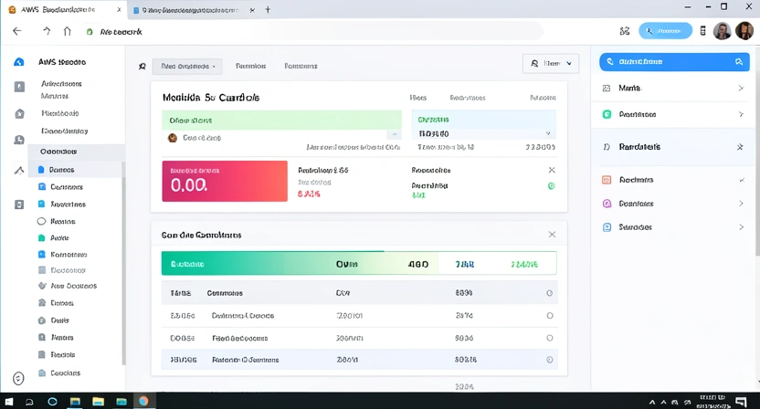 Tableau de bord AWS Bedrock avec un modèle Claude déployé et des métriques de coût