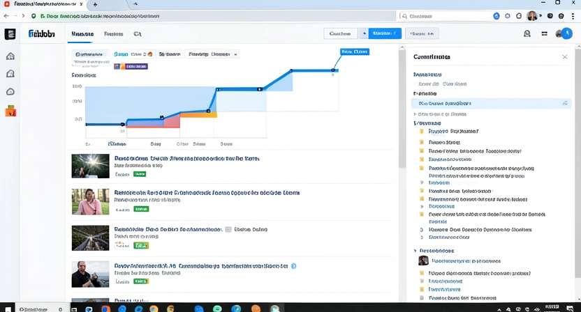 Capture d'écran d'un profil GitHub actif montrant un streak de contributions, des repositories avec des README détaillés, et des contributions à des projets open source
