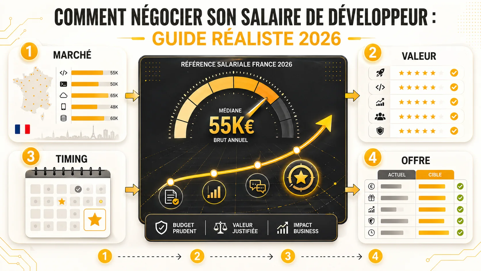 Comment Négocier Son Salaire de Développeur : Guide Réaliste 2026