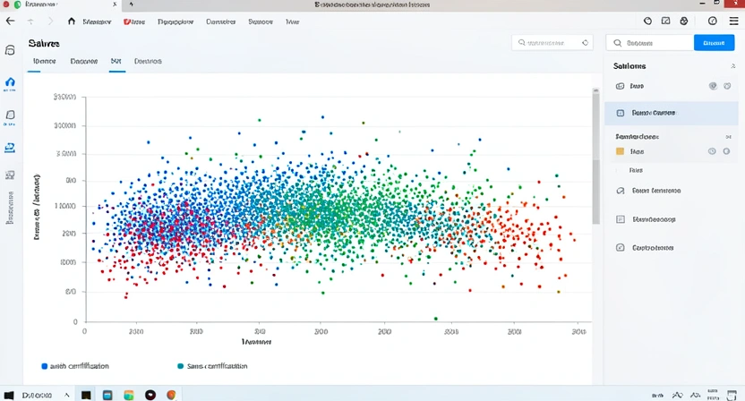 Graphique montrant la corrélation entre expérience, certification et fourchette salariale