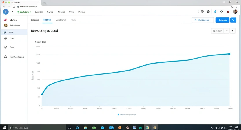 Graphique montrant l'évolution du cours de l'action DDOG sur 5 ans avec des annotations de dates clés