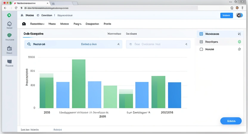 Graphique en barres montrant l'écart de salaire croissant entre dev IA et dev généraliste de 2022 à 2026