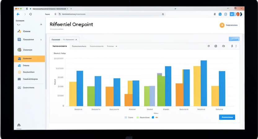 Capture d'écran d'un tableau de bord fictif montrant des fourchettes salariales par niveau d'expérience