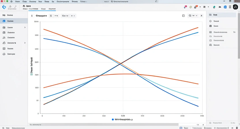 Graphique comparatif montrant l'évolution des salaires en ESN vs. startups sur 5 ans