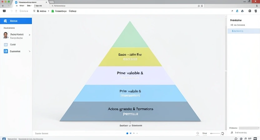 Pyramide des leviers de rémunération chez Thales : salaire fixe, variable, intéressement, formations, actions