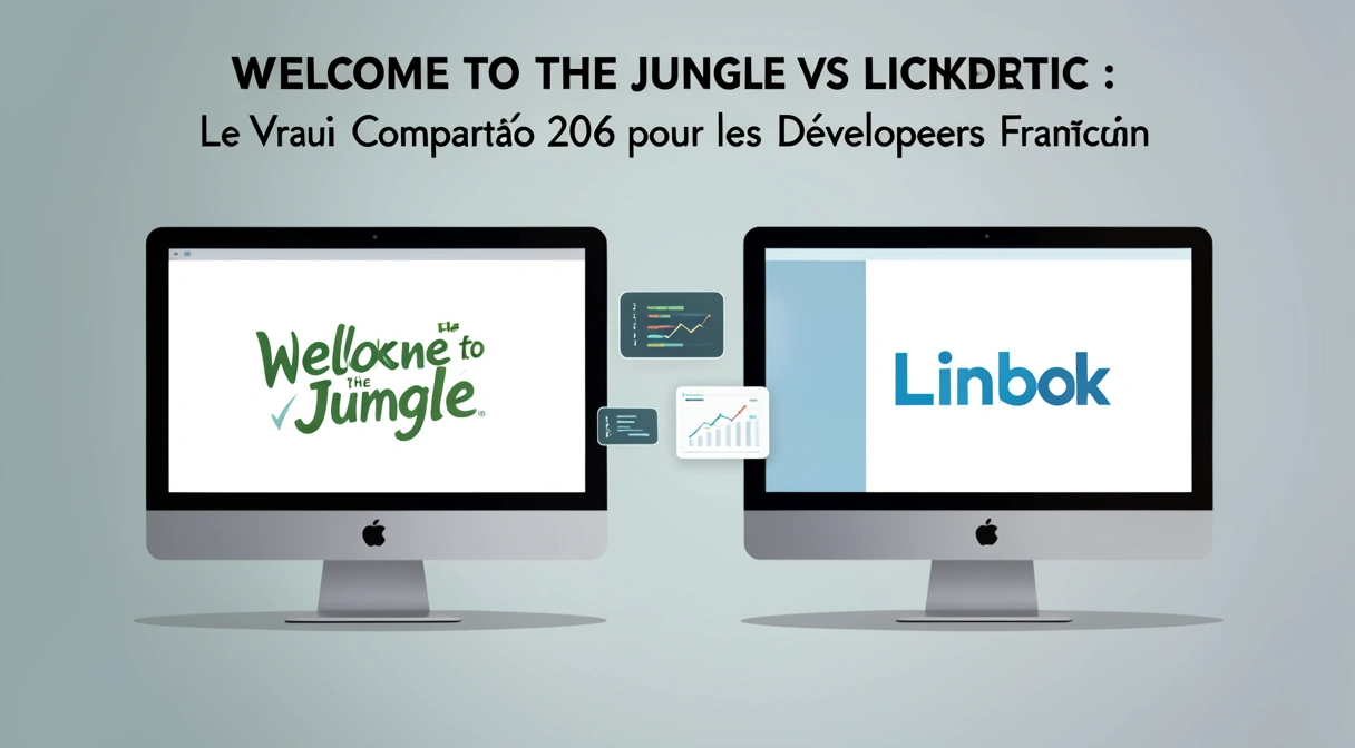 Comparatif Welcome to the Jungle vs LinkedIn pour développeurs en 2026